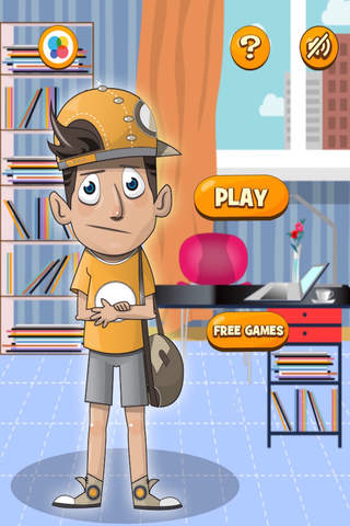Jumping Teen Escape - Lazy Boy Avoiding Books (Fre - náhled