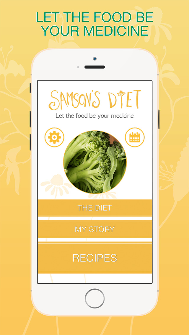 Samson's Diet - Let the food be your medicine screenshot 1