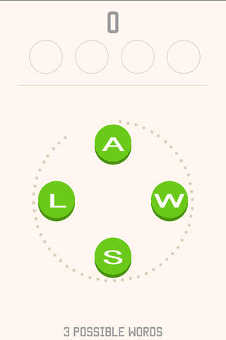 Four Word Game - náhled