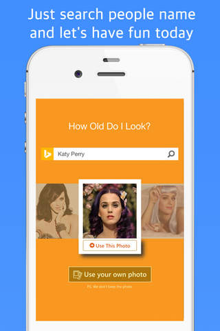 How Old Do I Look? - App for Microsoft Face API - náhled