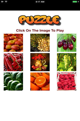 Free Fruits Jigsaw Puzzles - náhled