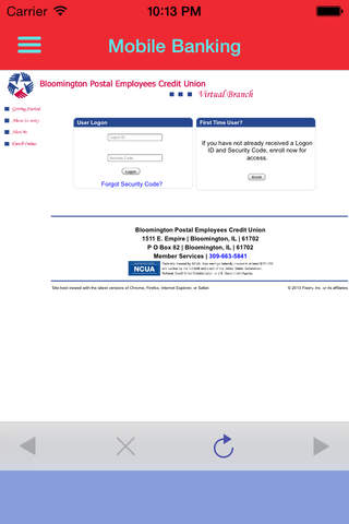 Bloomington Postal ECU - náhled