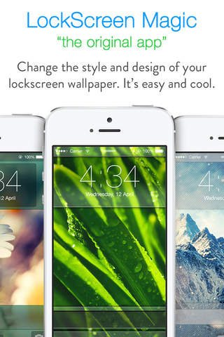 LockScreen Magic for iOS8 : Custom Themes, Backgro - náhled
