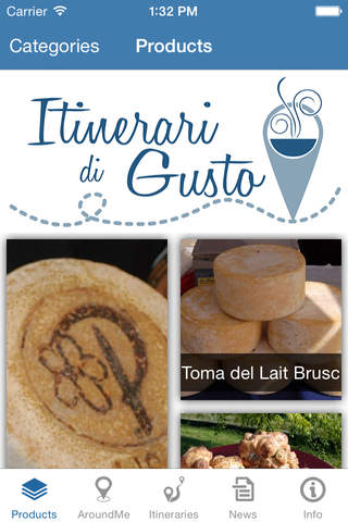 Itinerari di gusto - náhled
