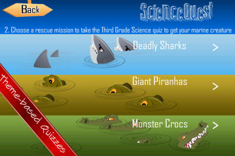 Science Quest  - Fourth Grade Quiz - náhled