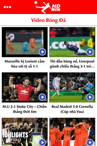 Bóng Đá TV - Xem trực tiếp và đọc tin tức bóng đá - náhled