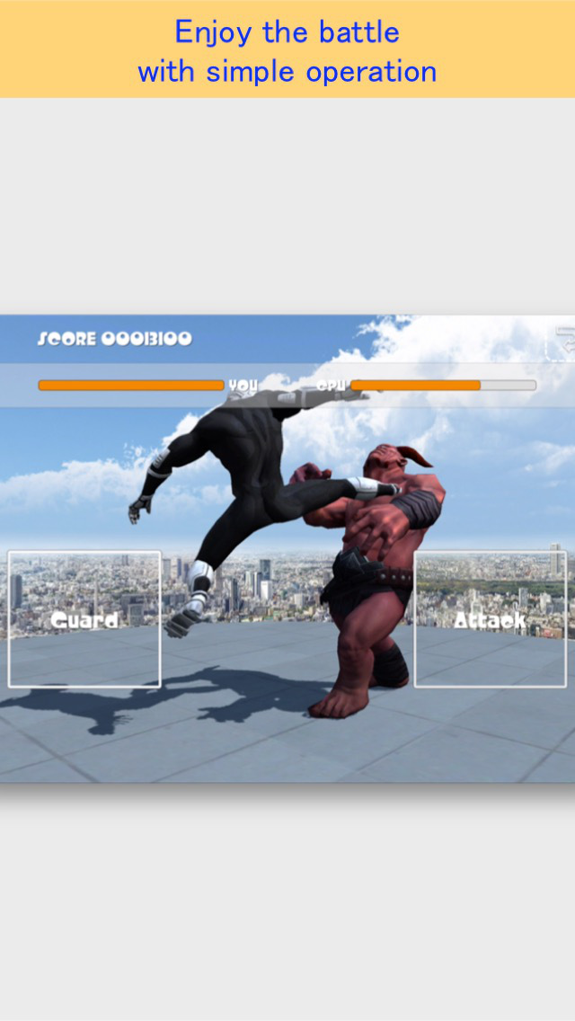 Rooftop Fighter FREE screenshot 2