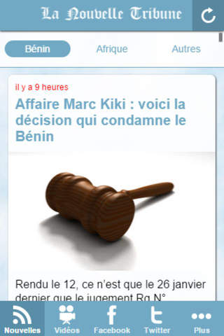 La Nouvelle Tribune - náhled