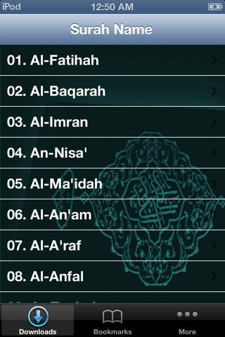 Quran Various Reciters - náhled
