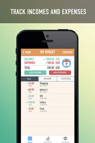 Personal Finance - Account Tracker, Budget Planner - náhled