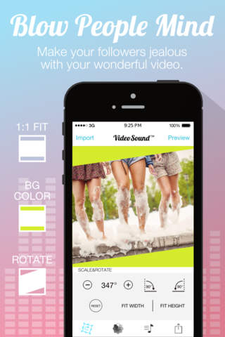 Video Sound Pro for Instagram - Add and Merge 10 B - náhled