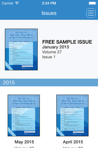 Journal of the American Association of Nurse Pract - náhled