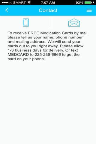 Medication Card - náhled