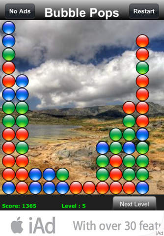 Bubble Pops! - Free Bubble Busting Strategy Game - náhled