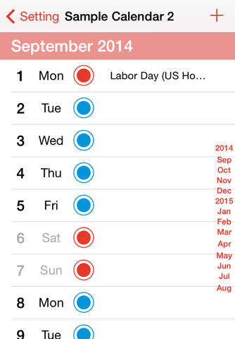 Calendar Calculator Free - náhled