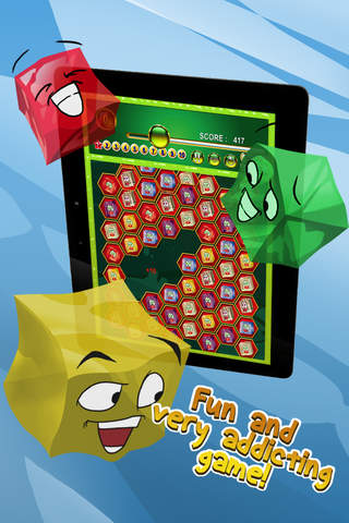Cube Jelly Match Puzzle Game - náhled