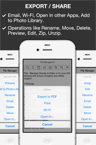 File - Manager Reader & Editor - náhled