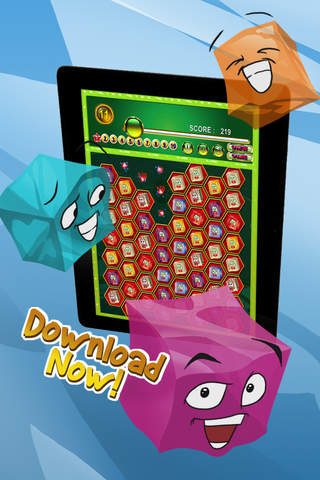 Cube Jelly Match Puzzle Game - náhled