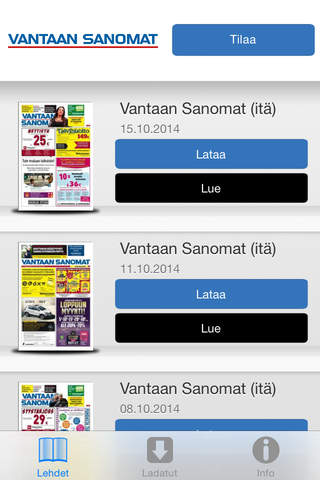 Vantaan Sanomat, Itä-Vantaa - náhled