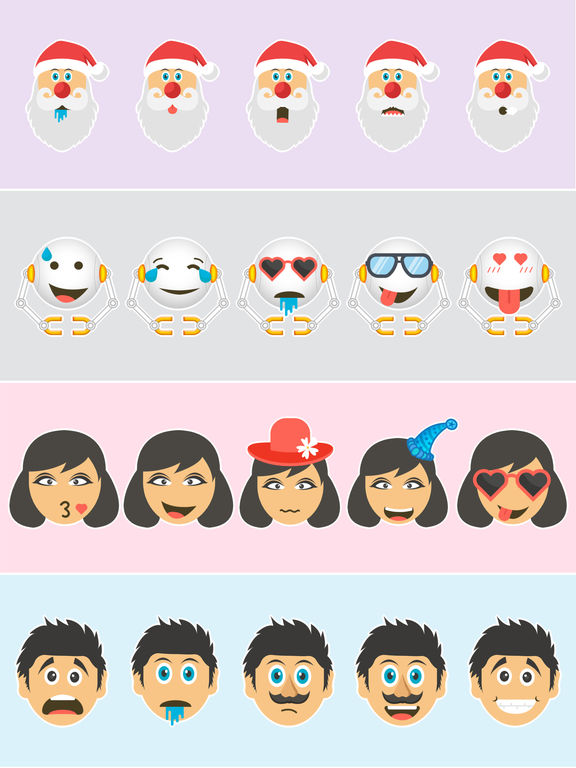 Emoji 2.0 - Extra Moji Stickers for iMessage screenshot 10