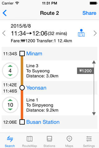 Metro Busan Subway - náhled