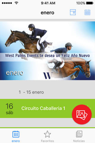 Calendario Ecuestre 2017 - náhled