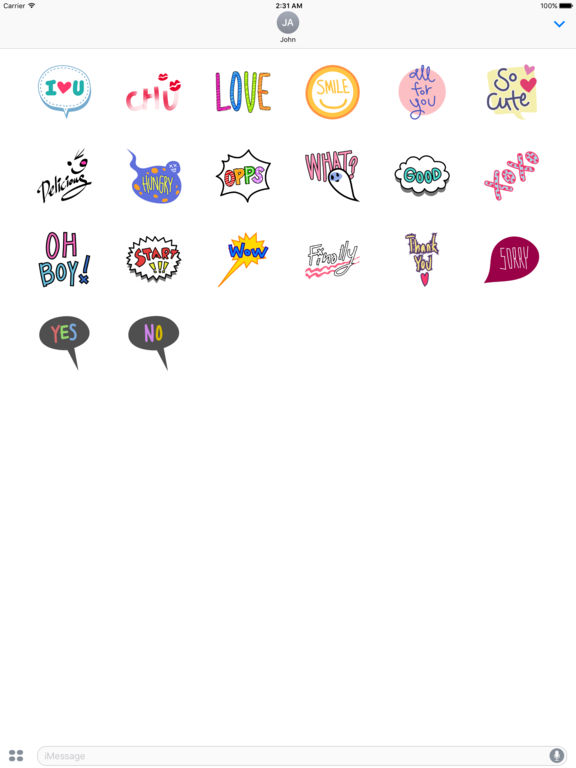 Animated Lingo Stickers screenshot 5