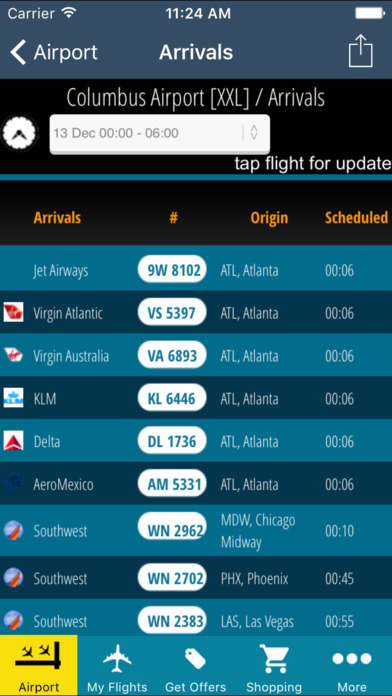 Columbus Airport Pro (CMH) + Flight Tracker screenshot 3