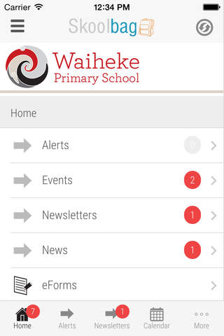 Waiheke Primary School - Skoolbag - náhled