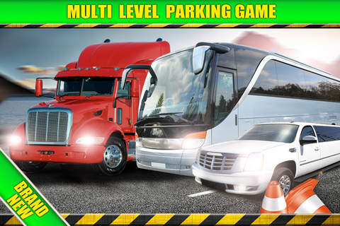 Bus, Car, Truck - Multi Level Parking Simulator 3D - náhled