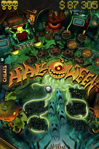 Halloween Pinball - náhled