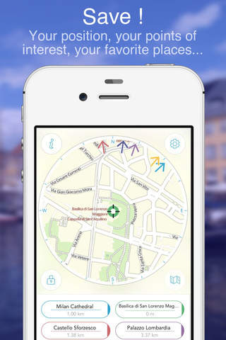 Milan on foot : Offline Map - náhled