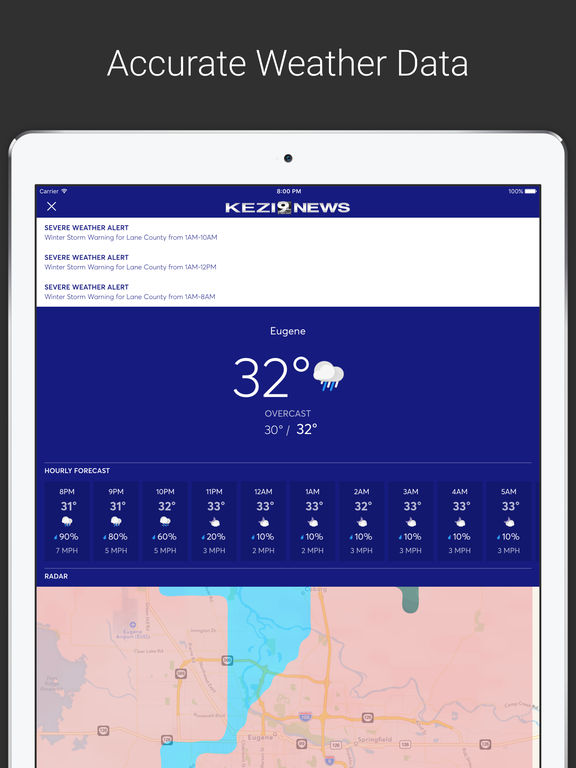 KEZI 9 News & Weather | Apps | 148Apps