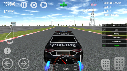 Police Car Driving & Racing Simulator 2017 screenshot 2