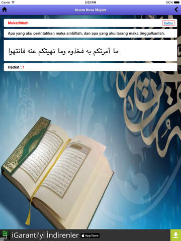 Imam Ibnu Majah - náhled