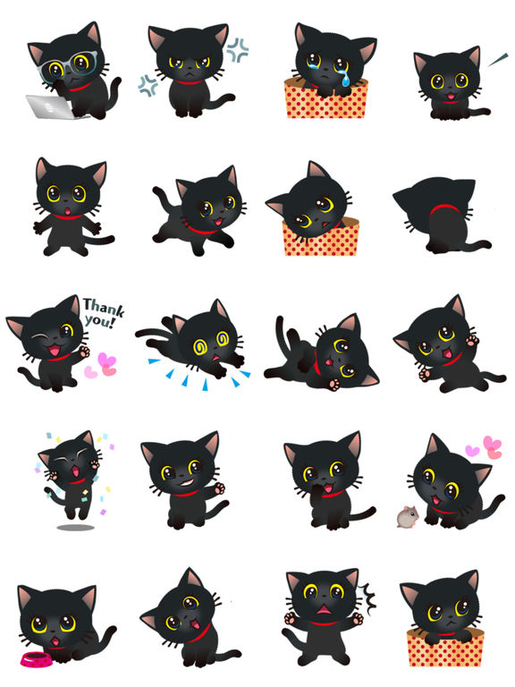 Стикеры черный кот. Черный кот стикер. Стикеры черная кошка. Наклейки черные коты. Стикеры котики черно.
