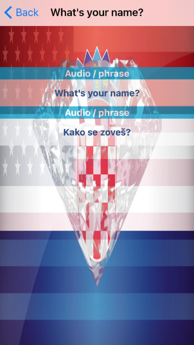 Croatian Phrases Diamond 4K Edition screenshot 3