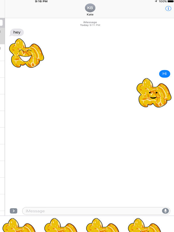 The Funky Popcorn Emoji Stickers Apps 148Apps