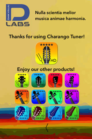 charango chords library - find any chord with just two swipes
