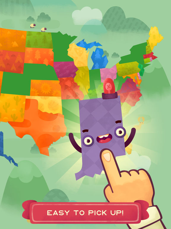 50 States - Top Education & Learning Stack Games screenshot 7