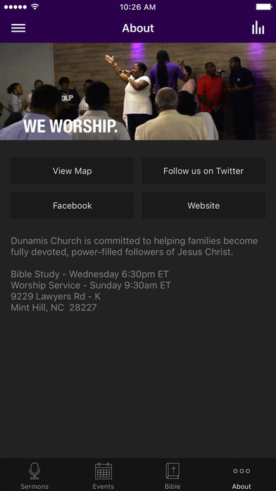 Dunamis Church App screenshot 3