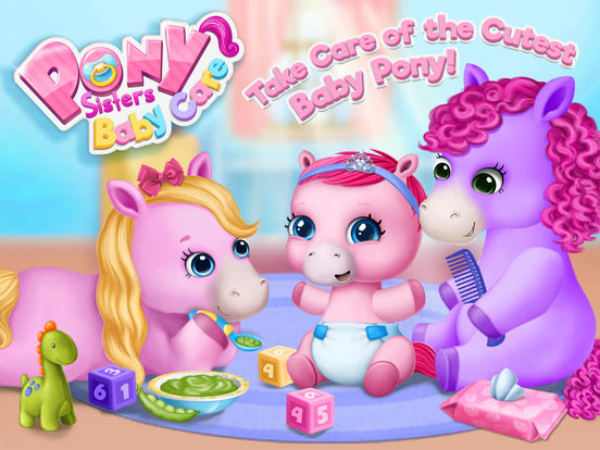 Pony Sisters Baby Horse Care - No Ads screenshot 6