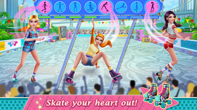 Roller Skating Girls screenshot 2