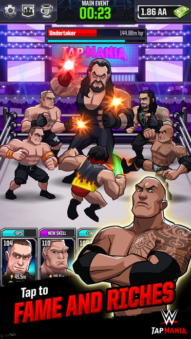 WWE Tap Mania screenshot 1