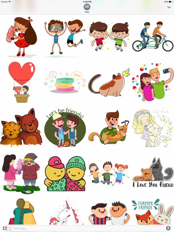 FriendshipMoji - Emojis for Friendship & Bonding screenshot 6