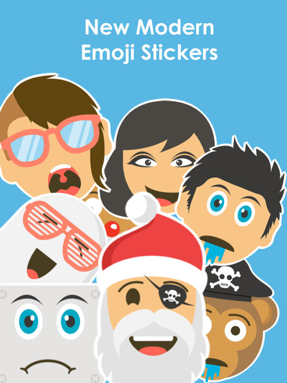 Emoji 2.0 - Extra Moji Stickers for iMessage screenshot 6