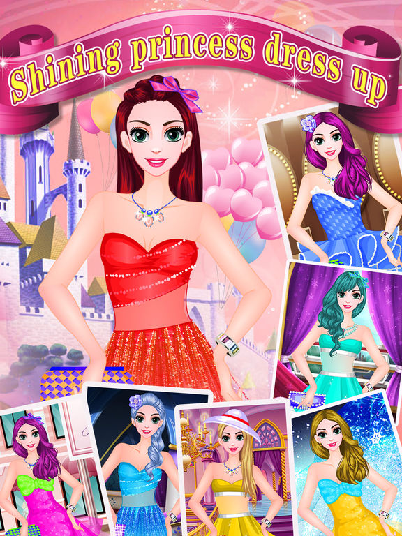 App Shopper: Shining princess dress up - Make up game for girls (Games)