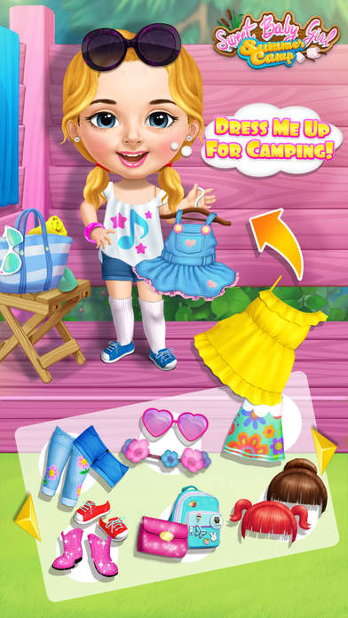 Sweet Baby Girl Summer Camp - No Ads screenshot 2