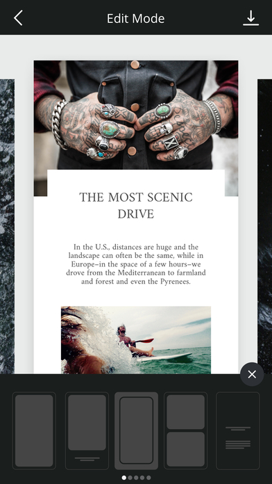 Unfold: Story & Collage Maker screenshot 3