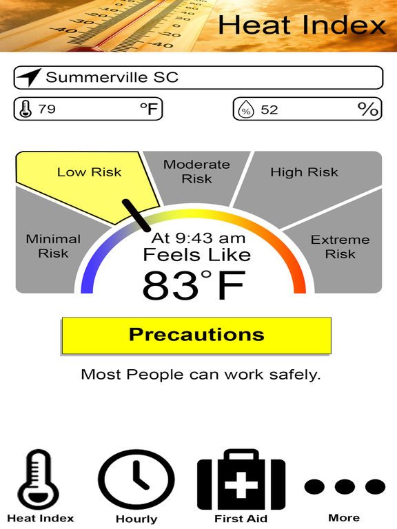 App Shopper: OSHA-NIOSH Heat Safety App (Weather)